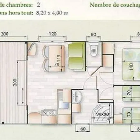 3 étoiles - Piscine - Efc0dg Camping